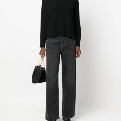 High Rise Wide Leg Jeans