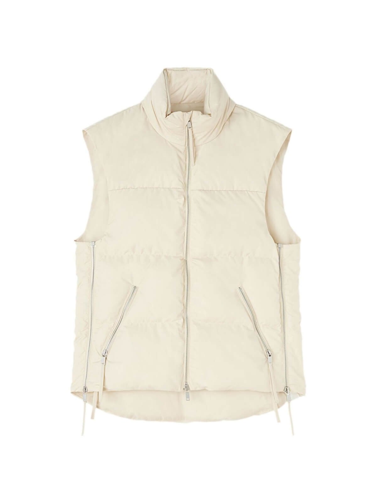 High-neck padded Gilet - Image 2